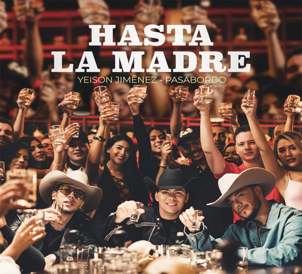 Yeison Jiménez y Pasabordo se juntan para cantar el pegajoso tema “¡Hasta la madre!”