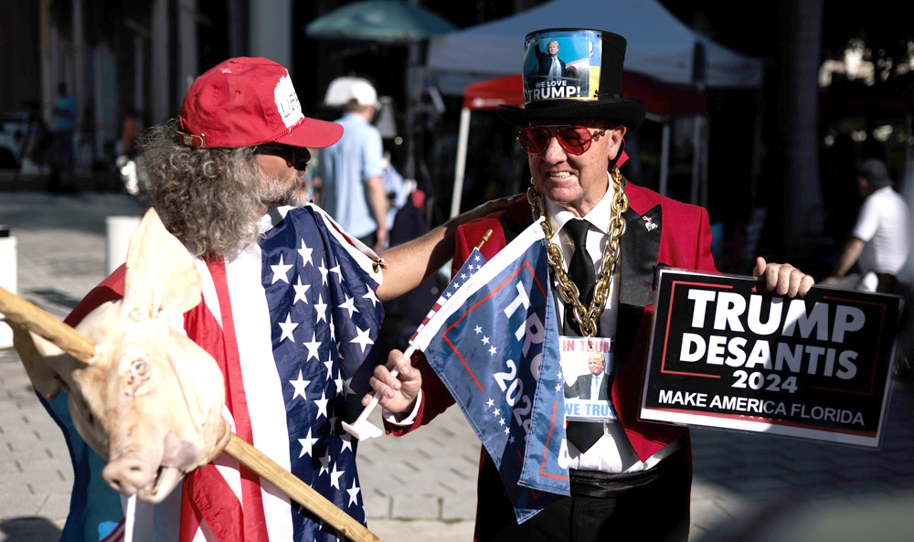 Los delitos imputados a Trump en un caso considerado histórico en EE.UU.