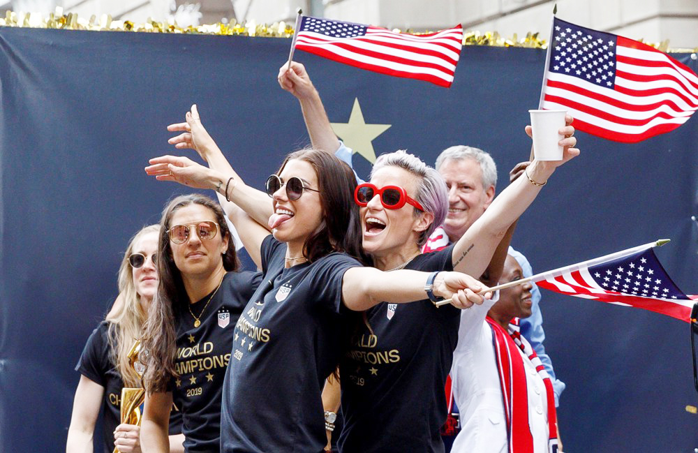 Rapinoe, Morgan, el ‘FaceTime’, hotel de 5 estrellas… así es el glamur de EEUU