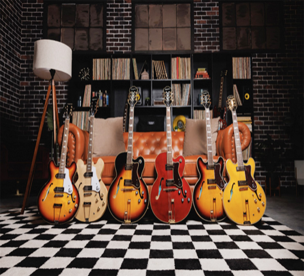 Los nuevos modelos de guitarras Epiphone miran hacia el futuro 