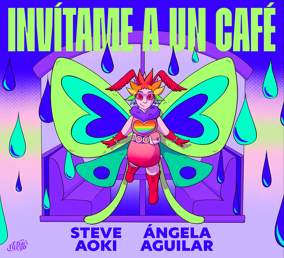 STEVE AOKI Y ÁNGELA AGUILAR UNEN FUERZAS EN  “INVÍTAME A UN CAFÉ”