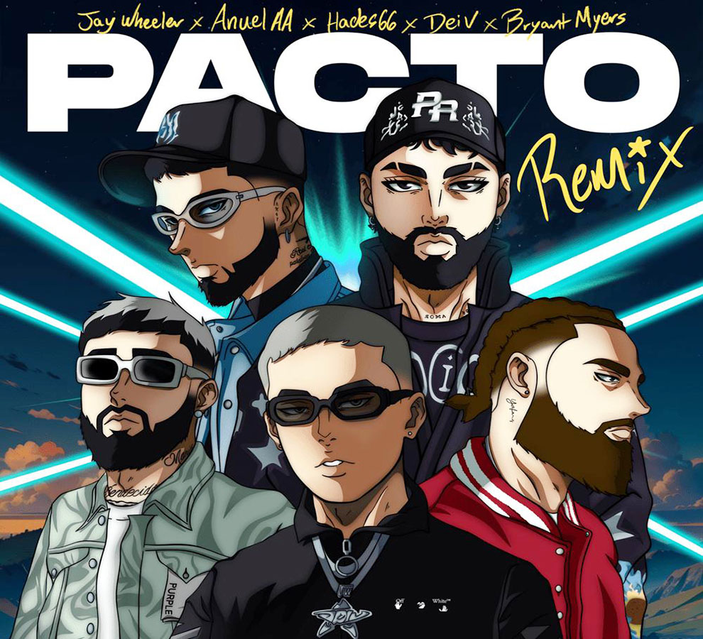 Jay Wheeler, Anuel AA y Bryant Myers se unen en “Pacto Remix”