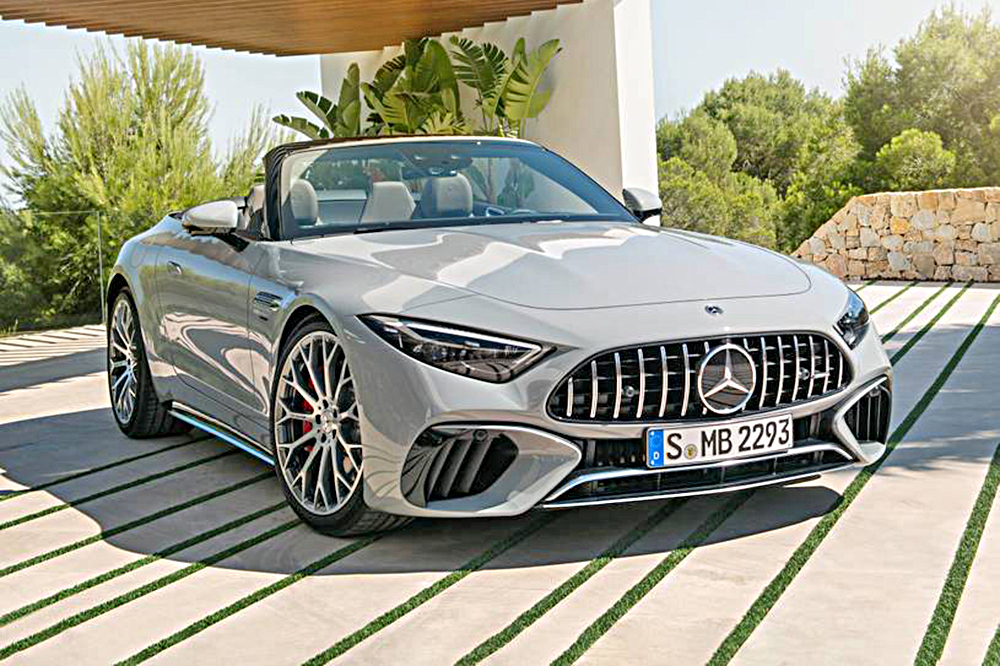 Mercedes Benz AMG SL55 Cabriolet del 2023, un convertible para lucirse 