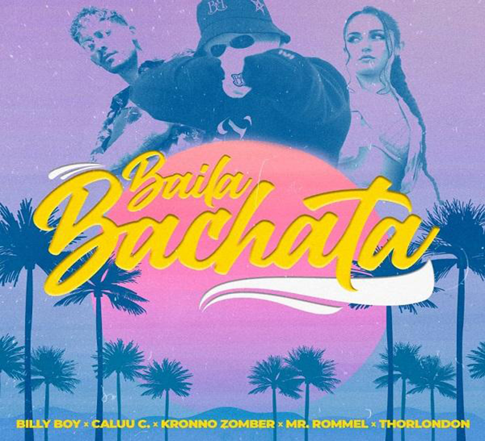 Caluu C, Billy Boy y Kronno Zomber fusión de voces españolas en “Baila Bachata”