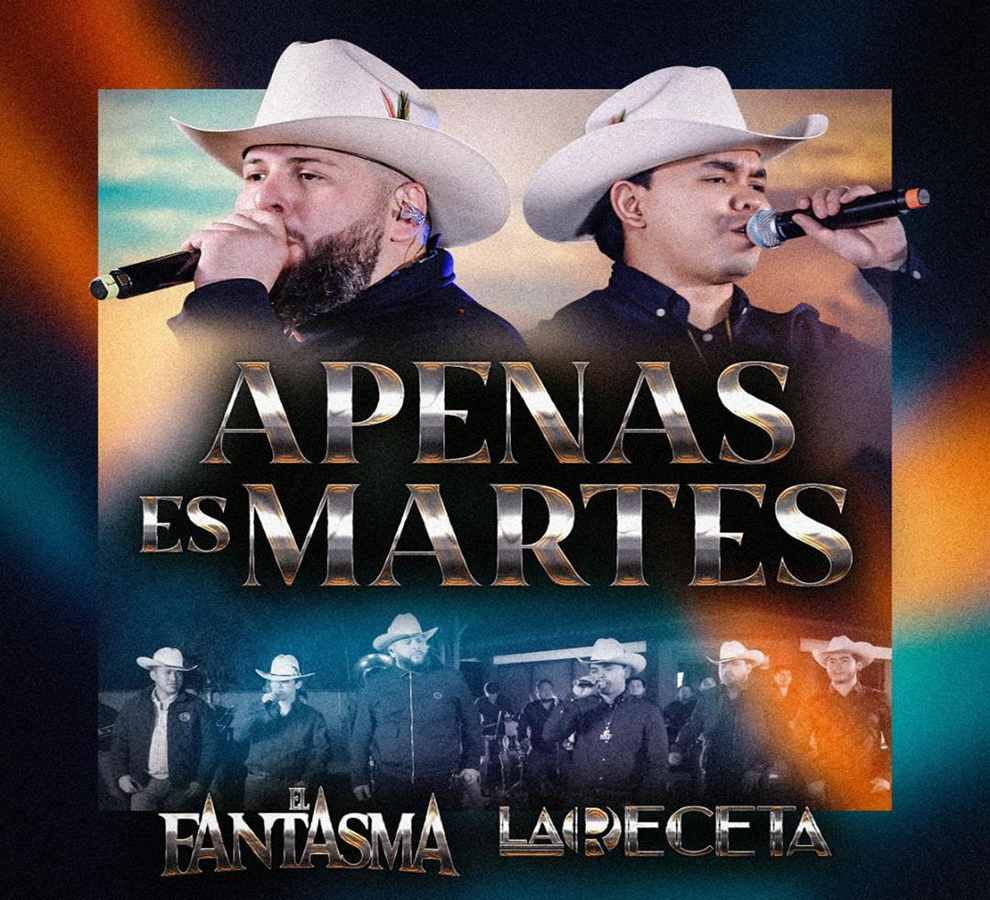 El Fantasma y La Receta presentan el tema “Apenas es martes”