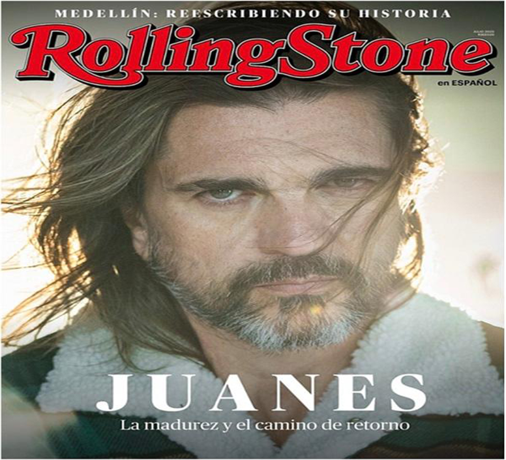 “Juanes: la madurez y el camino de retorno”: portada de Rolling Stone en Español