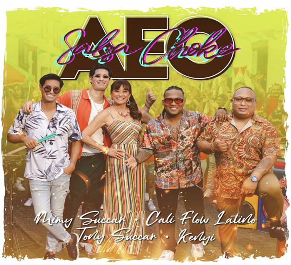 Mimy Succar y su hijo, Tony Succar, estrenan “AEO” junto a banda Cali Flow Latino