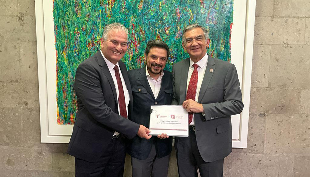 Presenta Américo a Federación proyectos hospitalarios por  2 mil 392 MDP