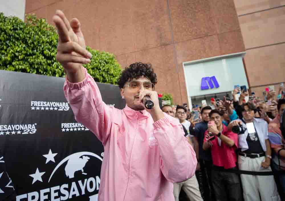 El rapero puertorriqueño Álvaro Díaz agradece el fervor de público mexicano desatado