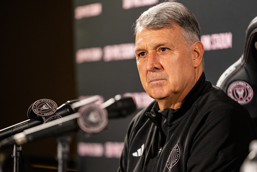 Gerardo ‘Tata’ Martino dirige su primer entrenamiento con el Inter Miami