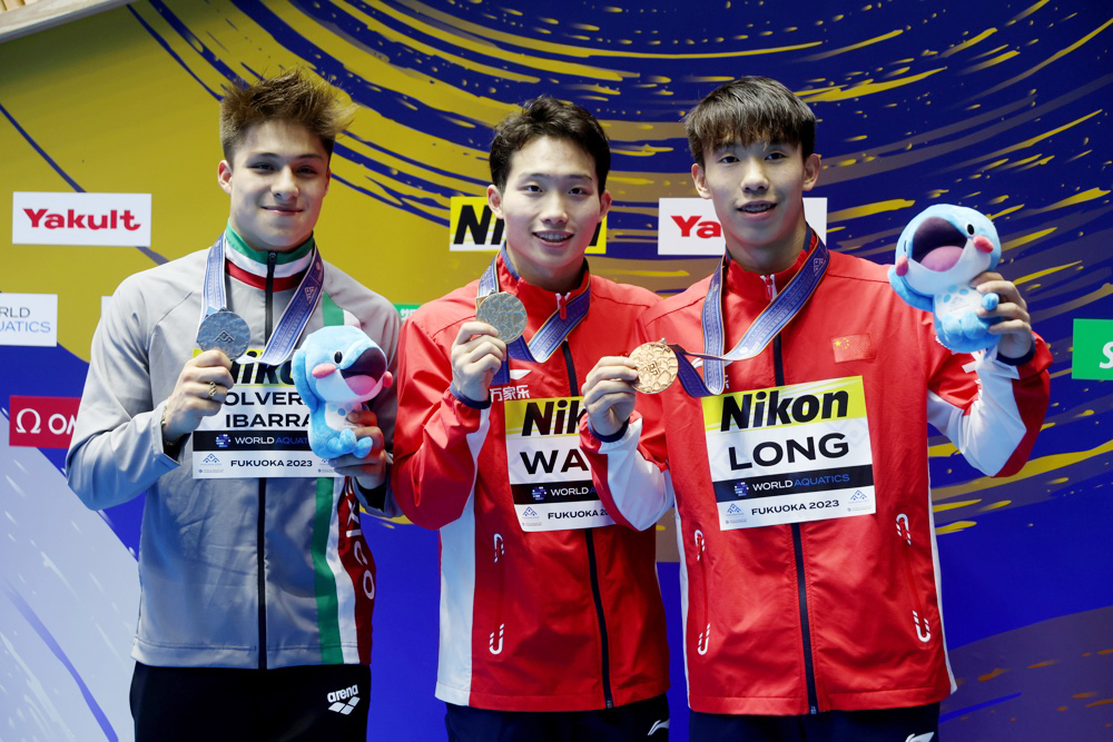 El chino Wang se lleva el oro en trampolín 3m; el mexicano Olvera repite plata
