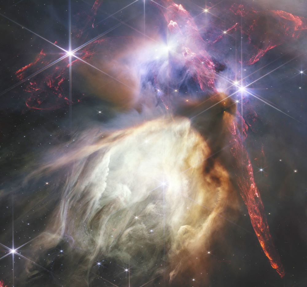 El Webb celebra un año de ciencia con un plano del nacimiento de estrellas como el Sol