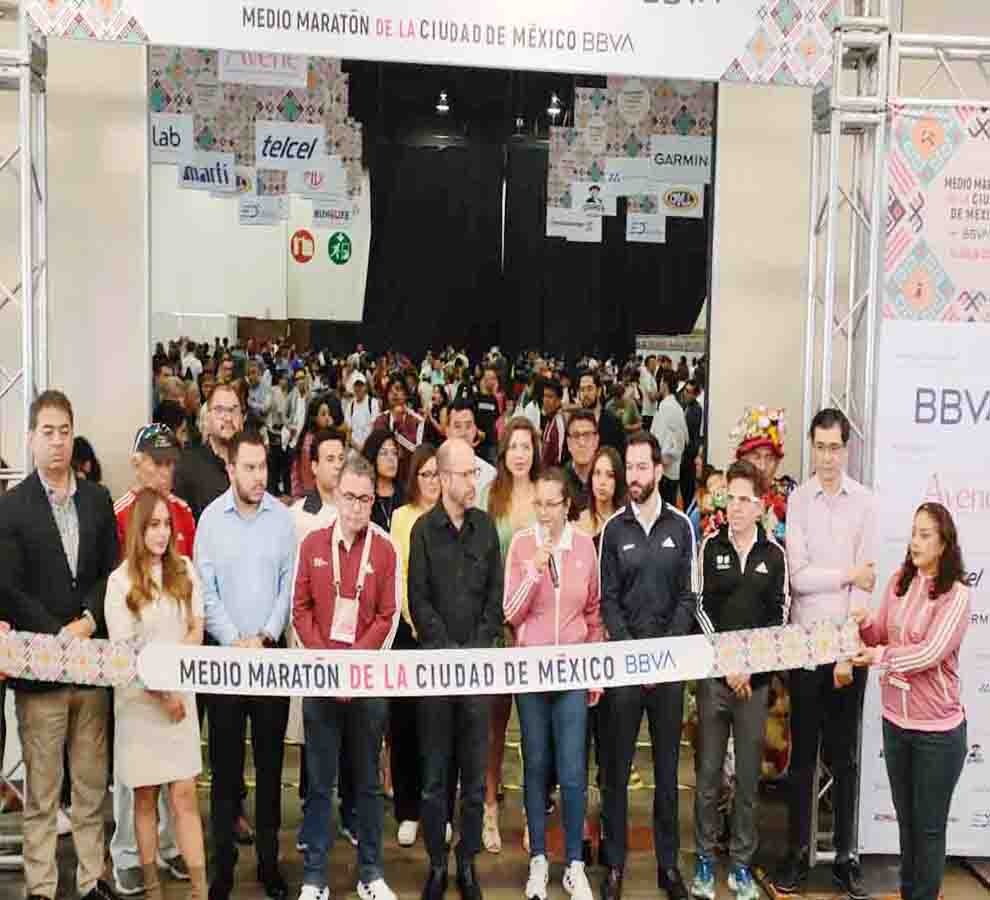 Se preparan para Medio Maratón en la CDMX; correrán 30 mil personas