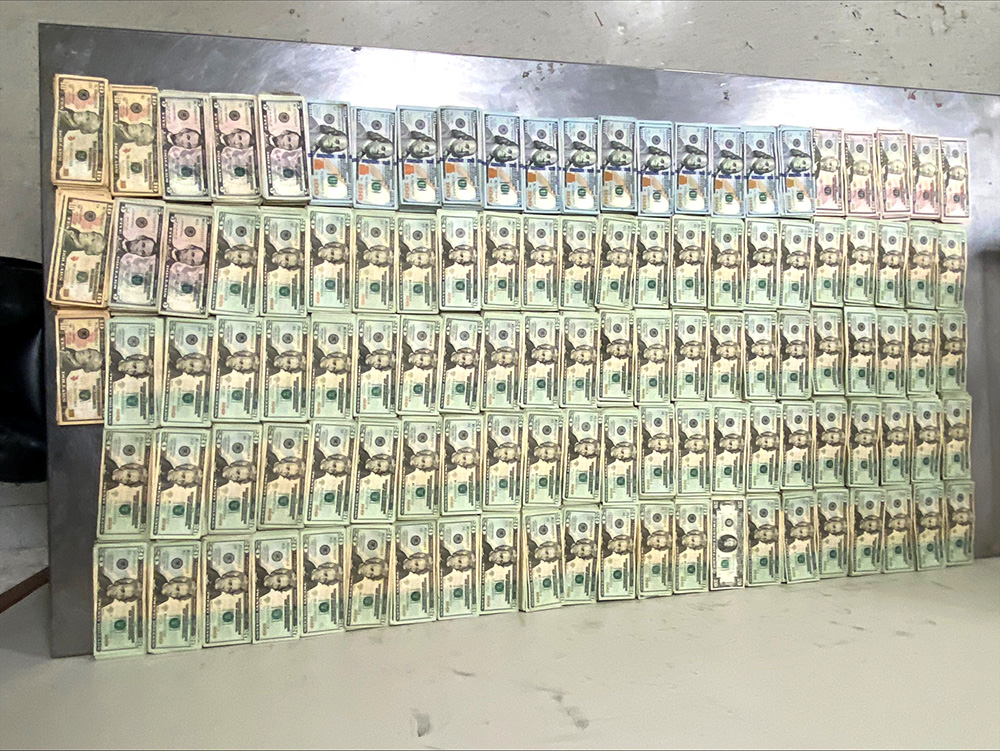 Incautan más de 300 mil dólares en  puente internacional de Hidalgo