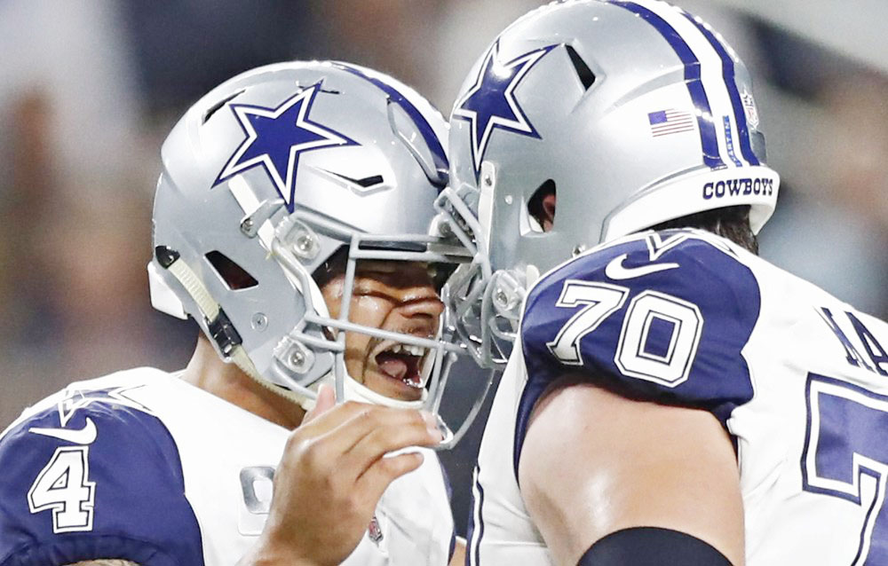 Cowboys debutará en pretemporada sin un acuerdo con su ‘guard’ estelar Zack Martin
