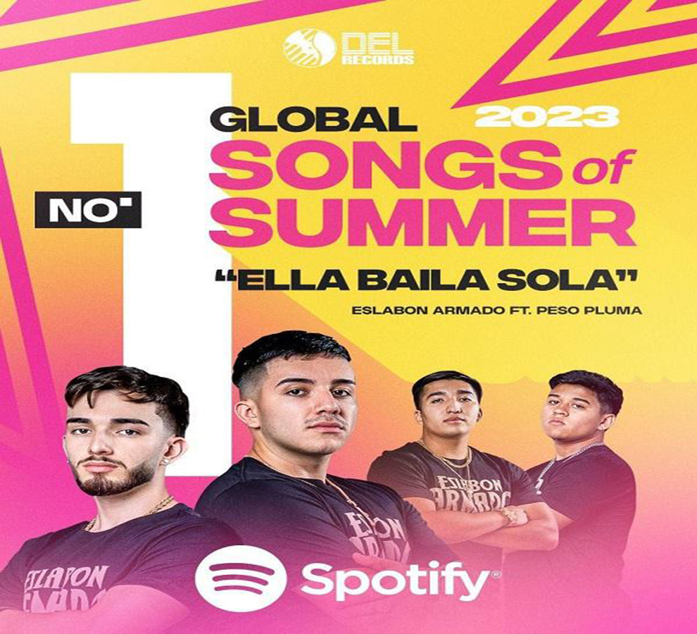“Ella Baila Sola” es la Canción Global del Verano de Spotify