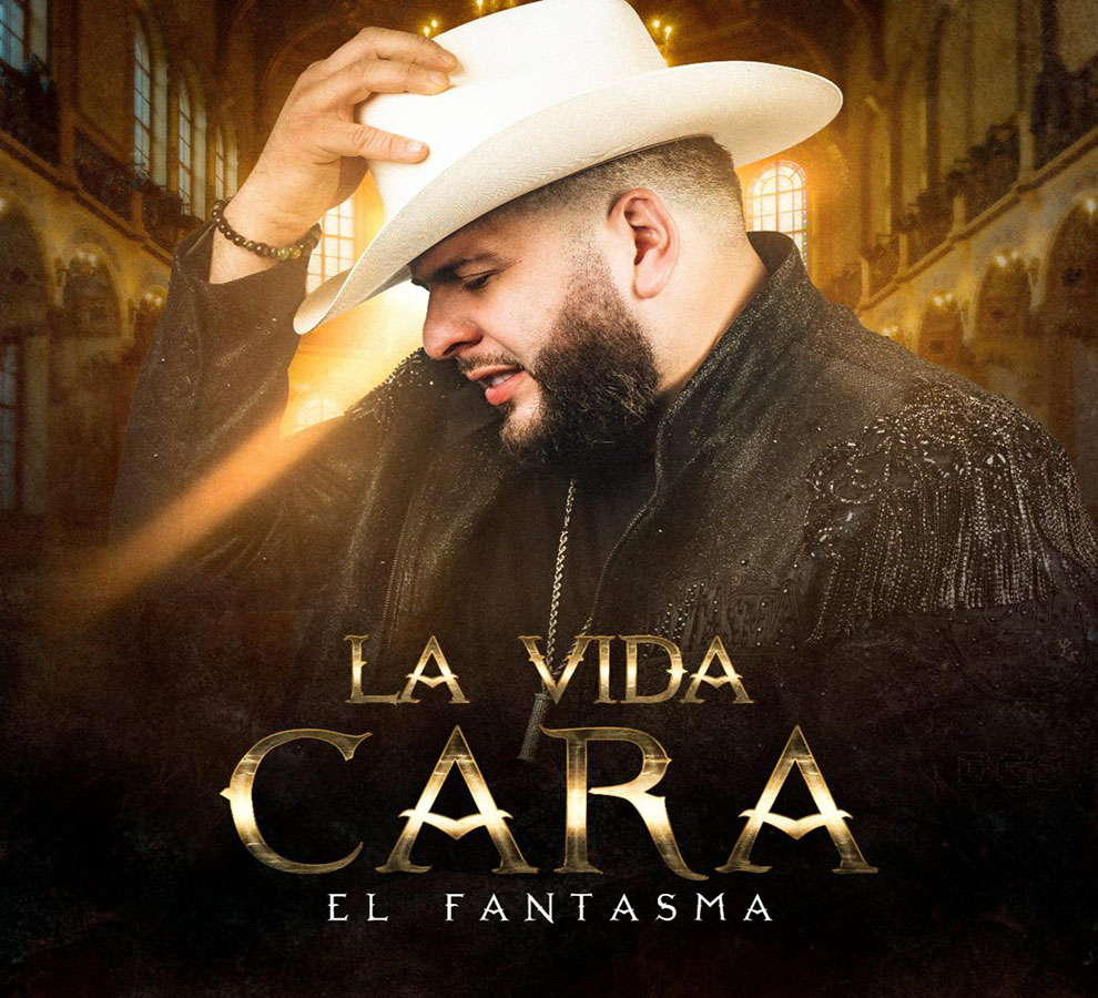 El Fantasma lidera el Regional Mexicano con su tema “La Vida Cara”