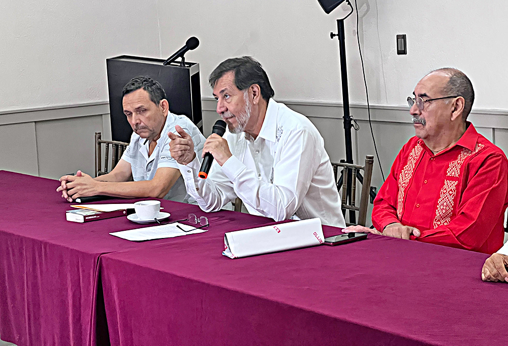 Lamenta Fernández Noroña ausencia de debates entre “corcholatas”