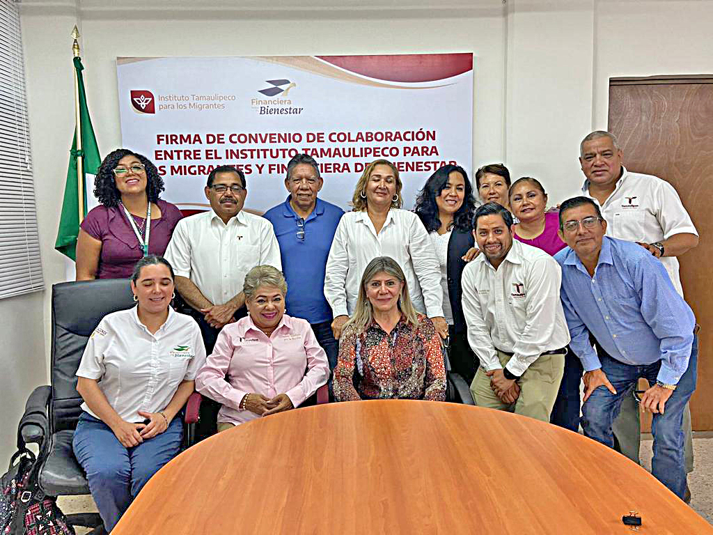 Facilitan instrumentos financieros a migrantes tamaulipecos en Estados Unidos