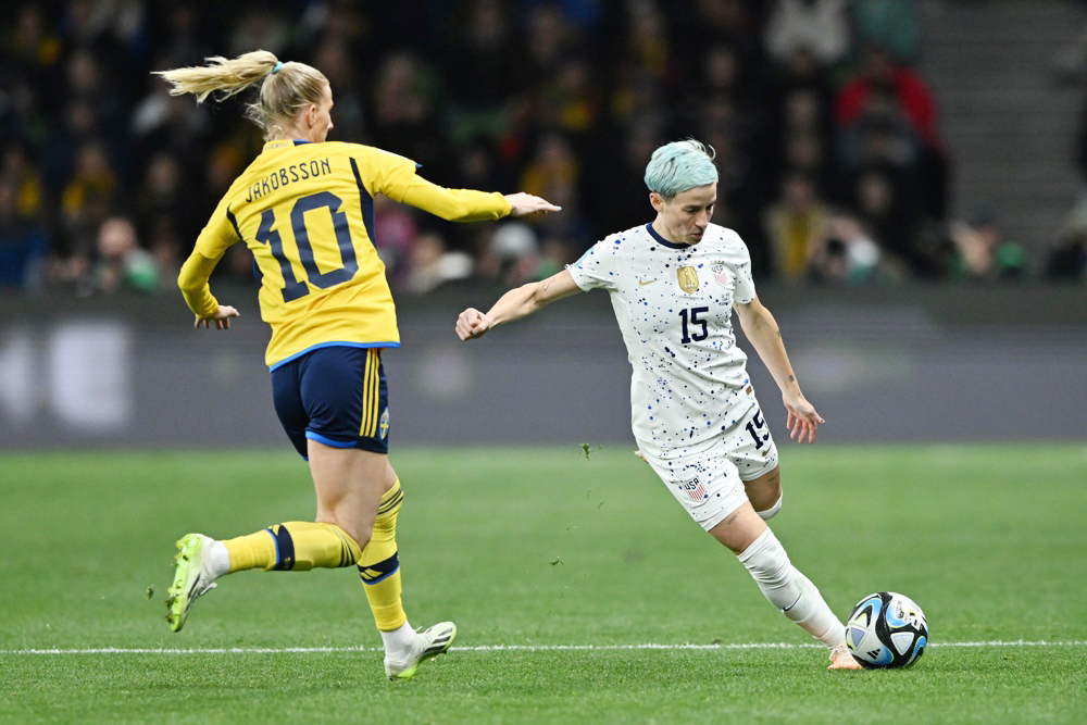Megan Rapinoe, el final más amargo para un ciclo de leyenda