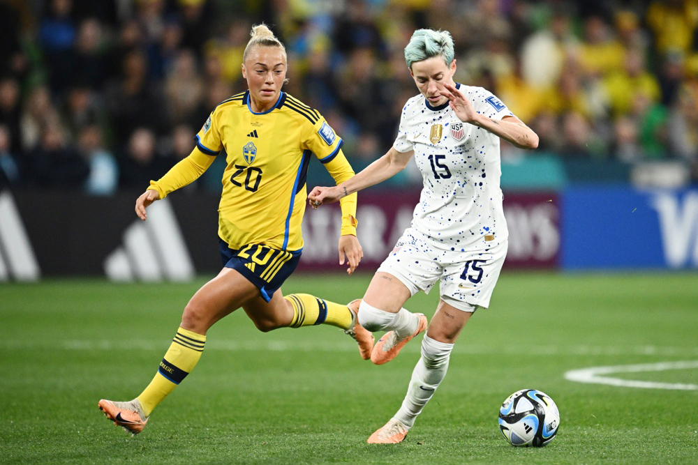 Rapinoe: “Parece una comedia de humor negro”