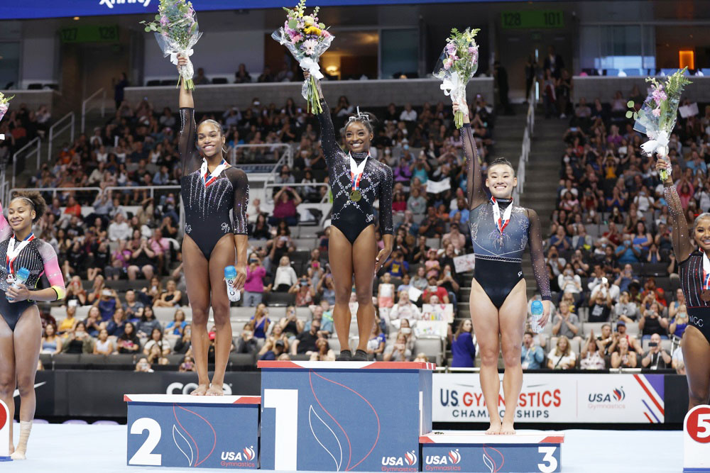 Simone Biles conquista su octavo título nacional y bate un récord de 1933