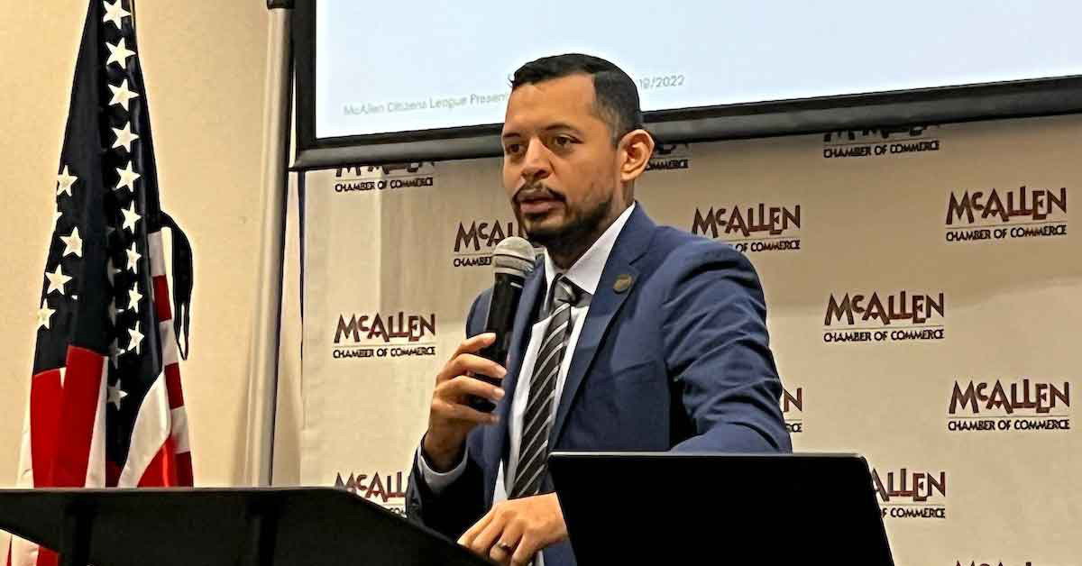 Cámara de Comercio de McAllen anuncia renuncia del presidente y director ejecutivo Josh Mejía