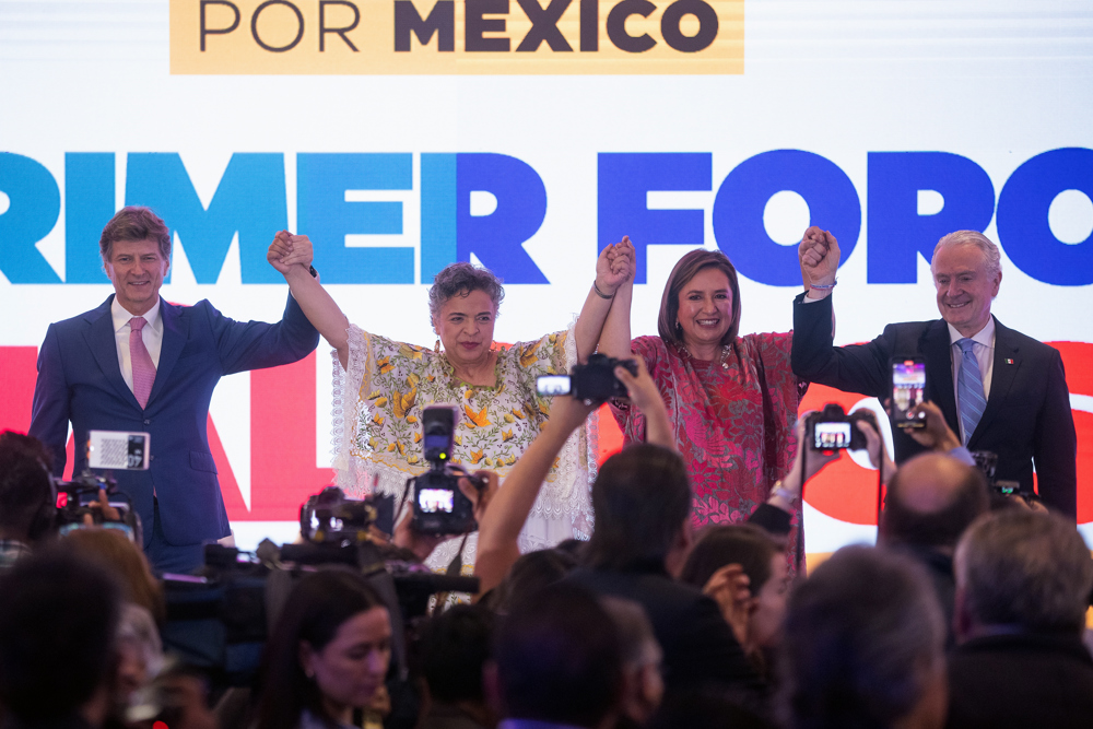 Aspirantes opositores en México apuntan a crear Gobierno de coalición junto con sociedad