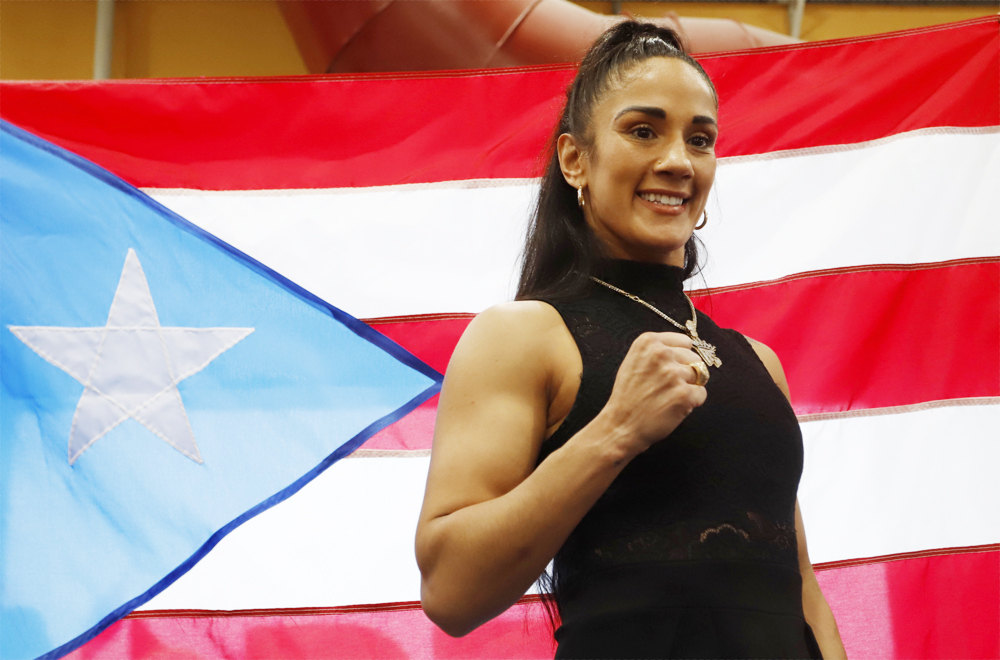 La puertorriqueña Amanda Serrano expone sus títulos ante Heather Hardy