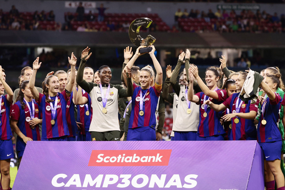 0-2. Claudia Pina y Judit Pujols silencian el estadio Azteca