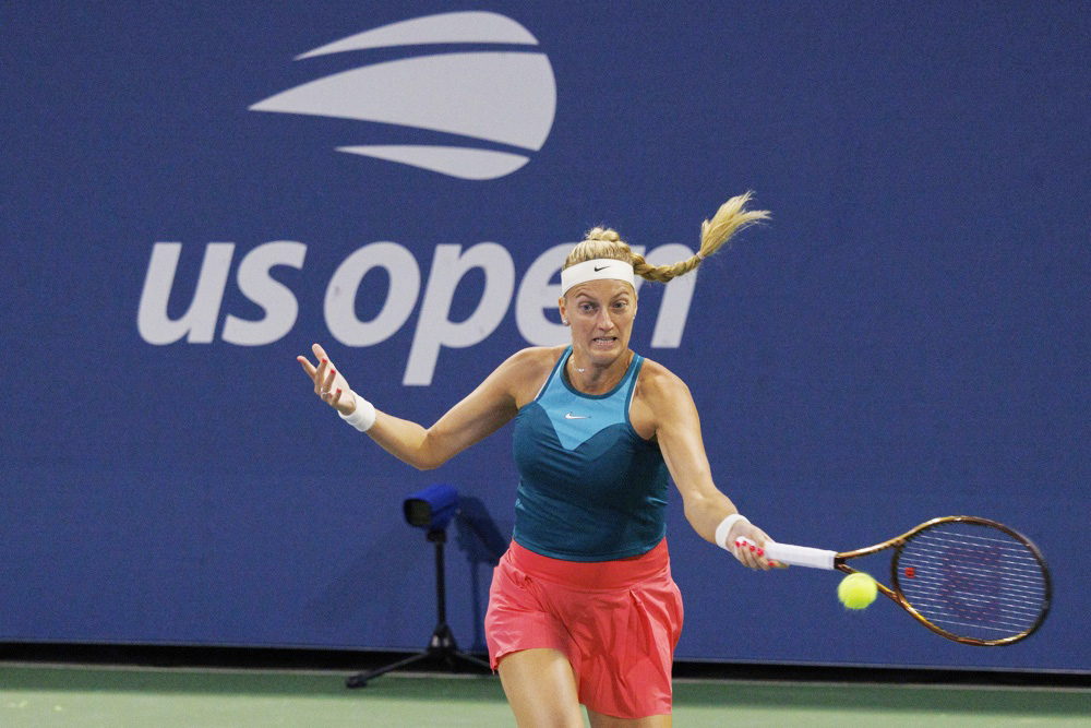 Kvitova elimina a la española Cristina Bucsa en el Abierto de Estados Unidos
