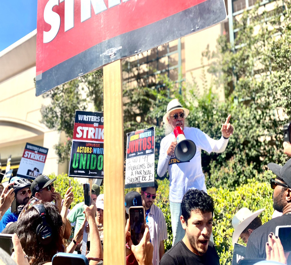 Incertidumbre en Hollywood por caso de huelga y obras generadas por IA