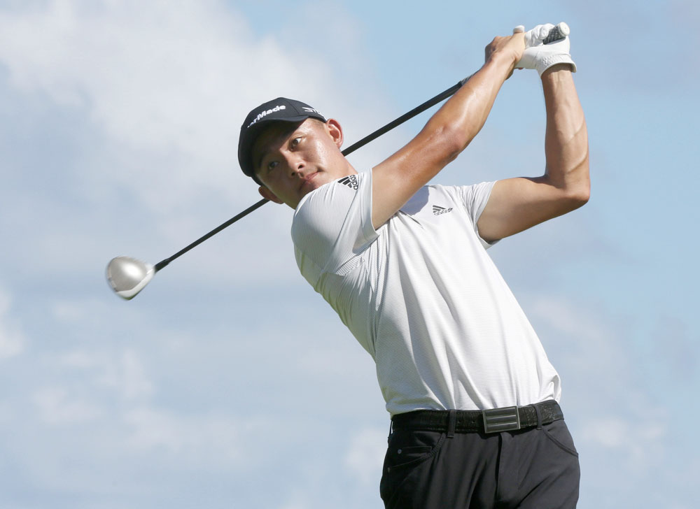 Morikawa, Bradley y Hovland lideran el Tour Championship, con Rahm a tres golpes