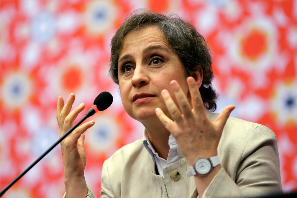 La SIP concede a periodista mexicana Aristegui el Gran Premio a la Libertad de Prensa 2023