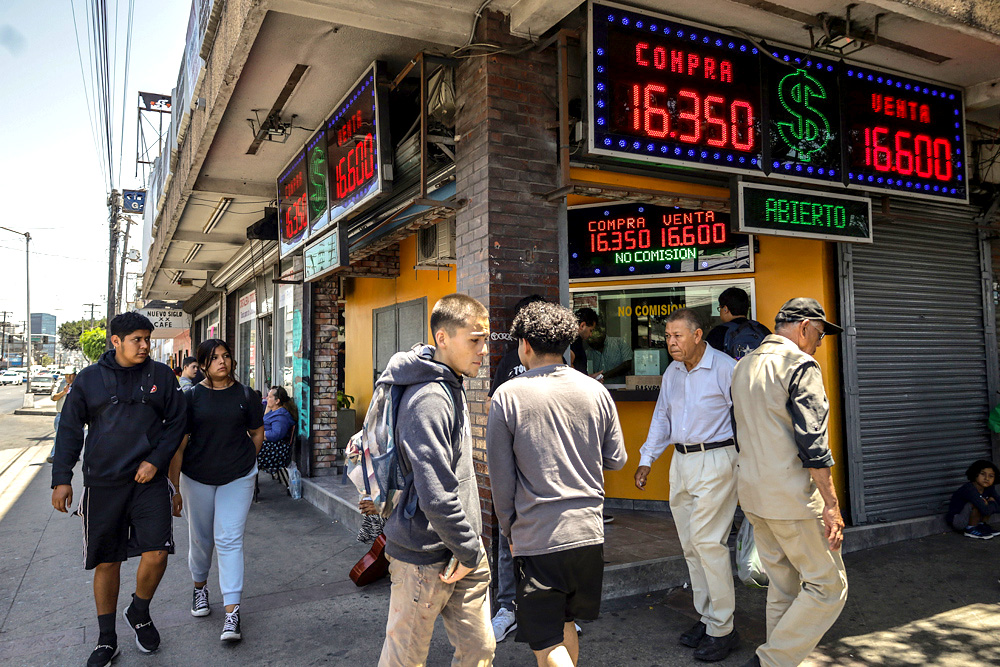 Las remesas enviadas a México suben un 9,4 % entre enero y julio de 2023