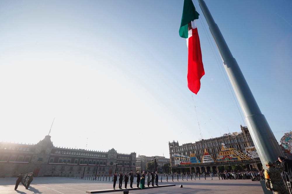 El presidente de México recuerda los destructivos sismos de 1985 y 2017