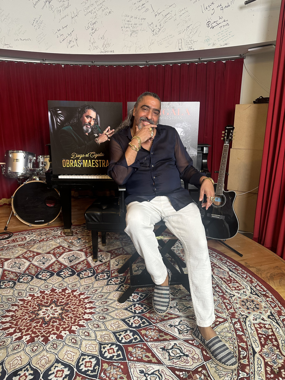 El Cigala: “Obras maestras” sigue el paso de “Lágrimas negras” con 20 años de experiencia
