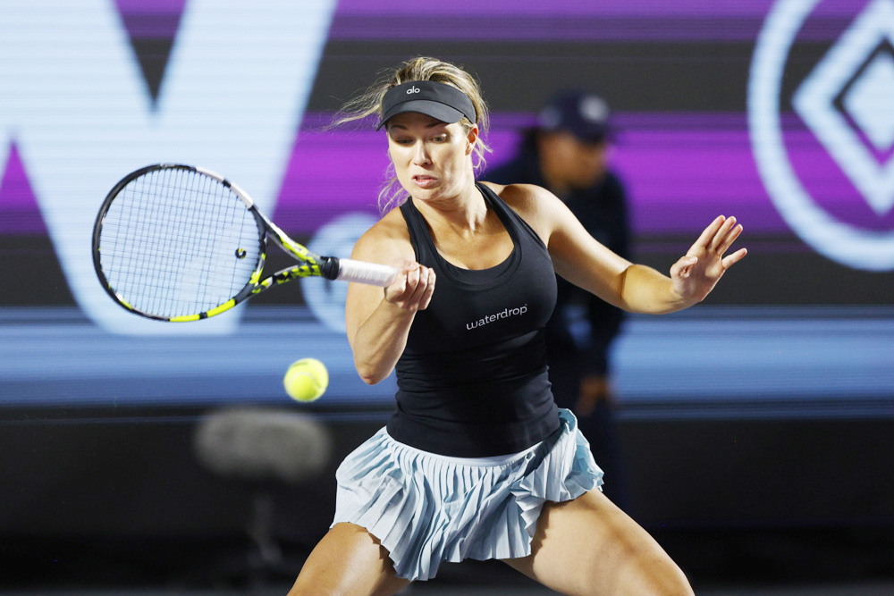 Collins fulmina a García y vuela a las semifinales junto a Kenin