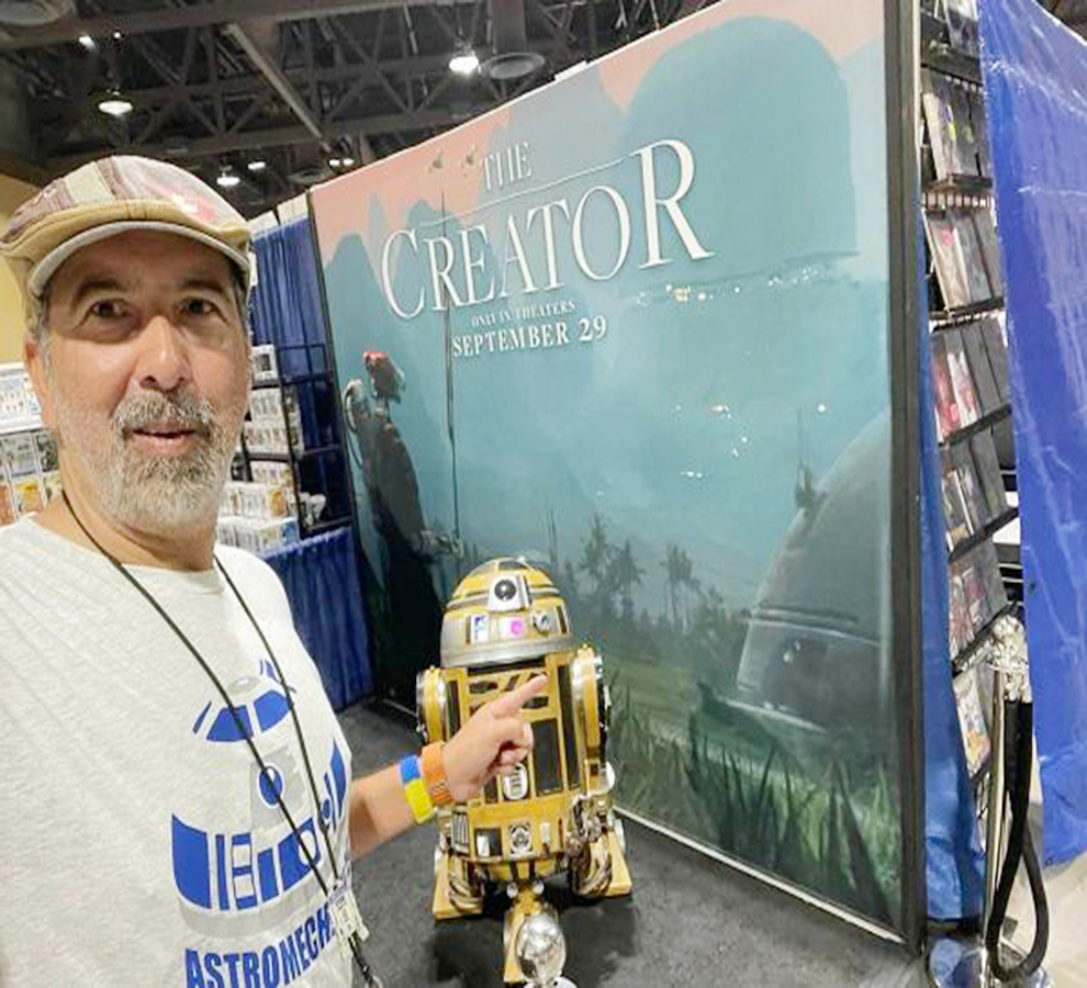 Lo emocionante de “The Creator” es la felicidad de los niños con los robots, asegura el ingeniero Walter Martínez