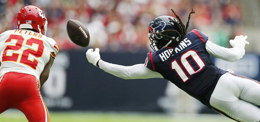 DeAndre Hopkins, de Titans, está ansioso de aplastar a los equipos que lo rechazaron