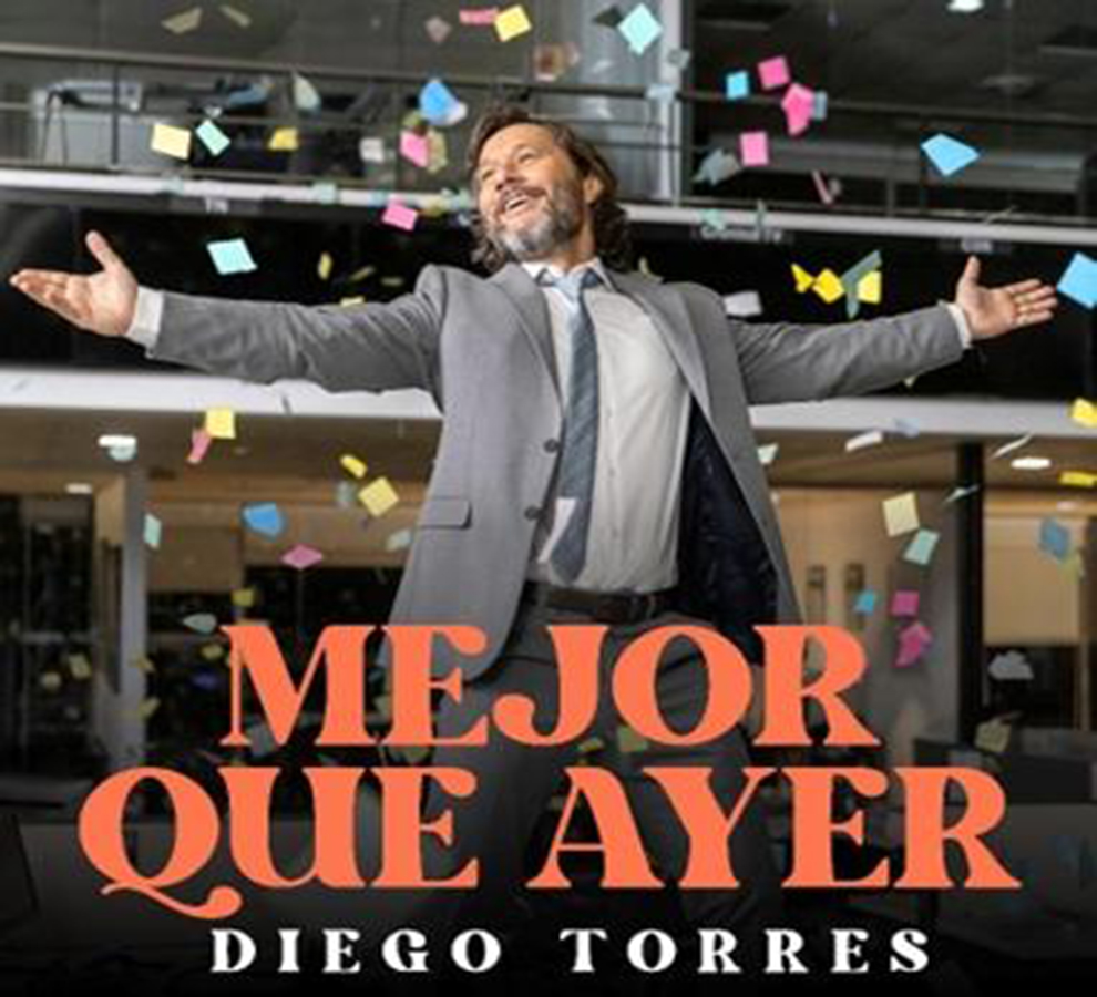 Diego Torres lanza un himno a la buena vibra con “Mejor que ayer”