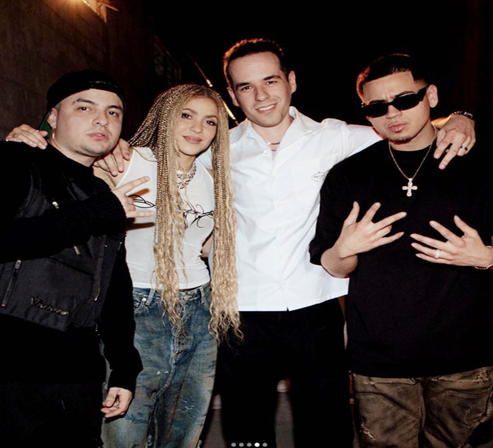 Shakira, Keityn y Édgar Barrera, una alianza fulminante de autores de “El Jefe”