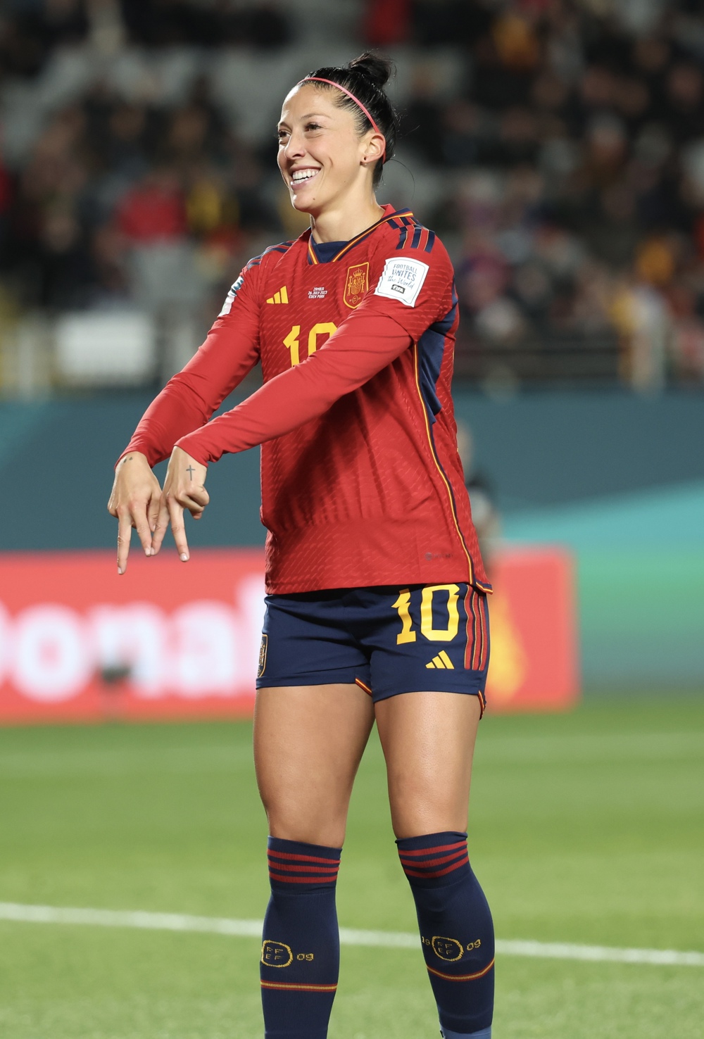 Pachuca le rendirá un homenaje a Jenni Hermoso, el domingo antes de jugar contra Pumas