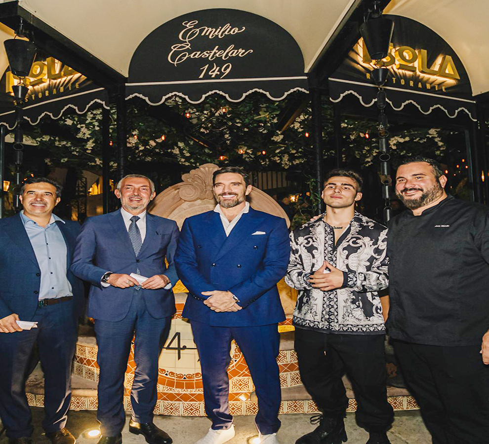 Julián Gil abre restaurante en una de las zonas más exclusivas de la Ciudad de México