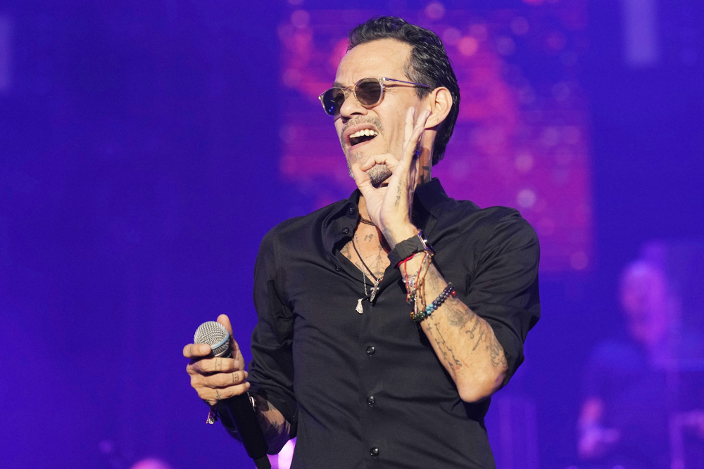 Marc Anthony recibe una estrella en el Paseo de la Fama de Hollywood