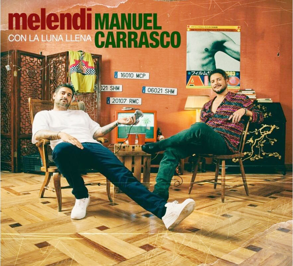 Melendi estrena una versión renovada de “Con la luna llena” en compañía de Manuel Carrasco