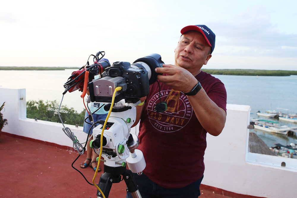 Un aficionado mexicano a la astrofotografía llama la atención de la NASA desde el Caribe