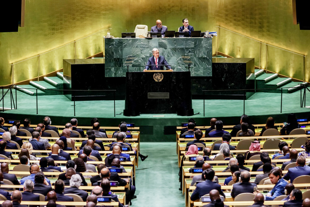 “Hemos abierto las puertas del infierno”, dice Guterres en la cumbre del clima en la ONU