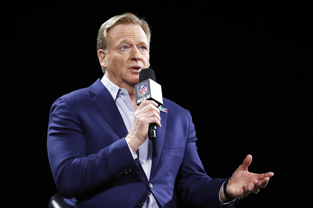 Goodell dice que la ciencia definirá si es mejor el césped natural o artificial en la NFL