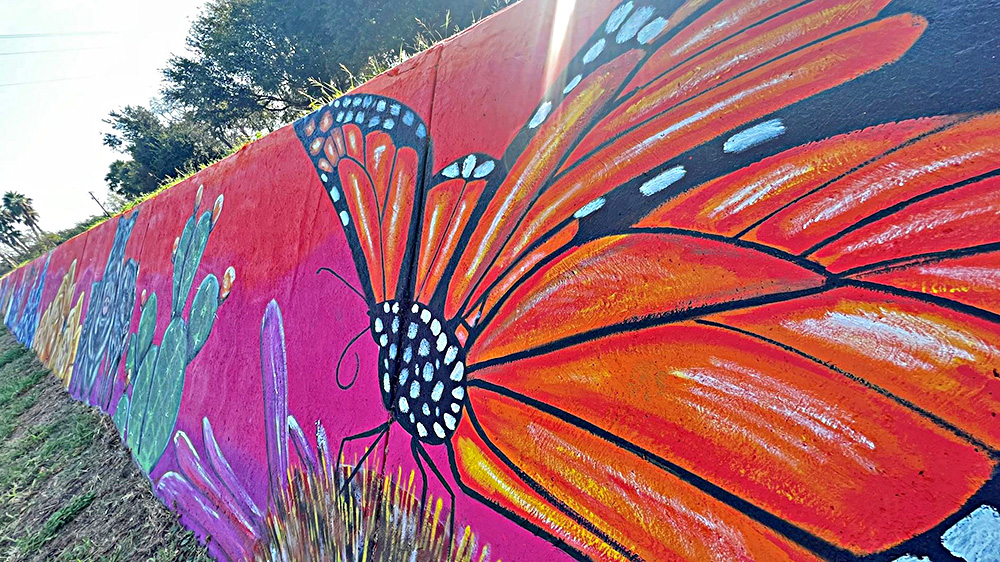 Keep McAllen Beautiful presenta su mural más nuevo en asociación con TxDOT